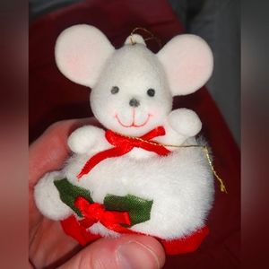 VTG 80's Avon Peek-a-boo Mouse Ornament In Box